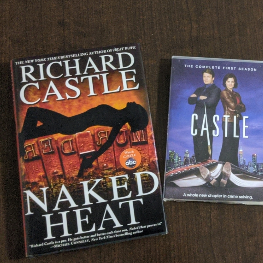 Richard Castle DVD set & Book (ABC Studios)